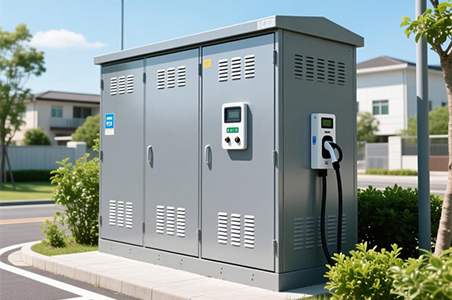 小蓝充电桩箱式变电站